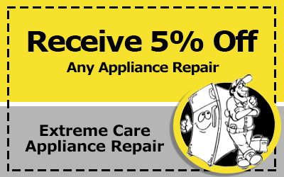 Receive 5% Off Any Appliance Repair